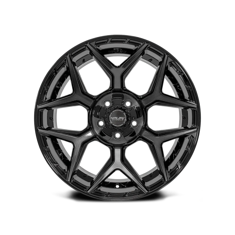 4P06 BBT Gloss Black / Brushed Face-Tinted Clear