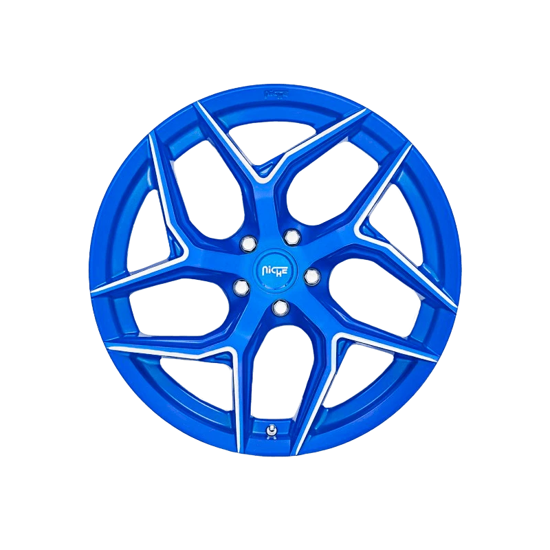 NICHE® - M268 TORSION Anodized Blue with Milled Accents